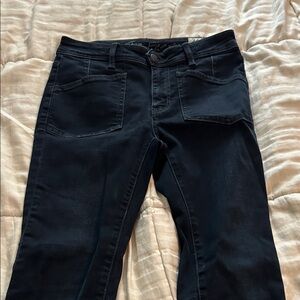 We The Free Dark Blue Denim Jeans